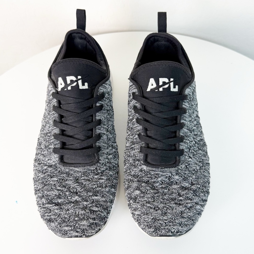 APL Black & White & Melange Techloom Phantom Sneaker